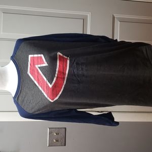 Cleveland Indians baseball shirt, size large